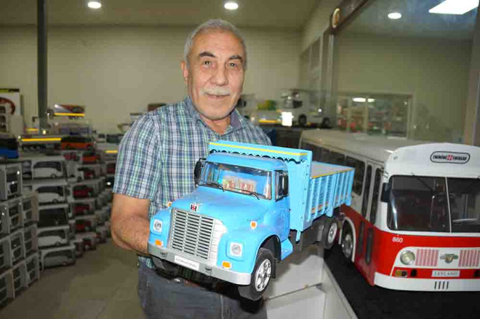 Aydın'da başladı dünyaya yayıldı, maket araçlar yoğun ilgi görüyor