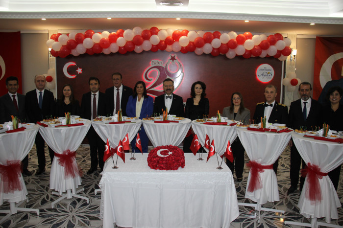 Aydın'da 29 Ekim Resepsiyonu gerçekleştirildi