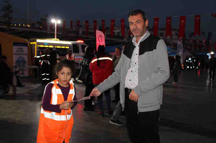 Aydın’da “Çök-kapan-tutun” tatbikatı yapıldı