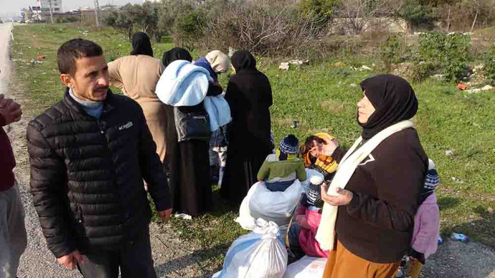 Yerle bir olan Hatay’dan dramatik görüntüler