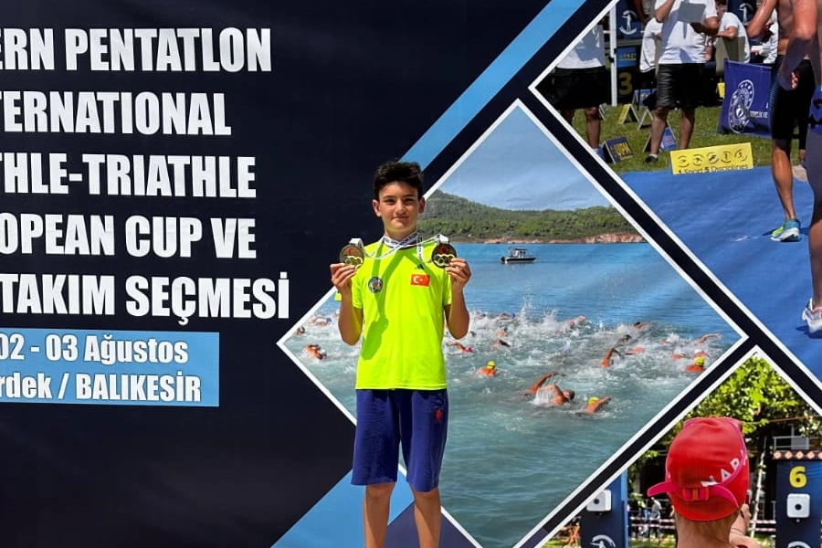 Kerem Batur Genç hem Biathle hem Triathle’de zirvede