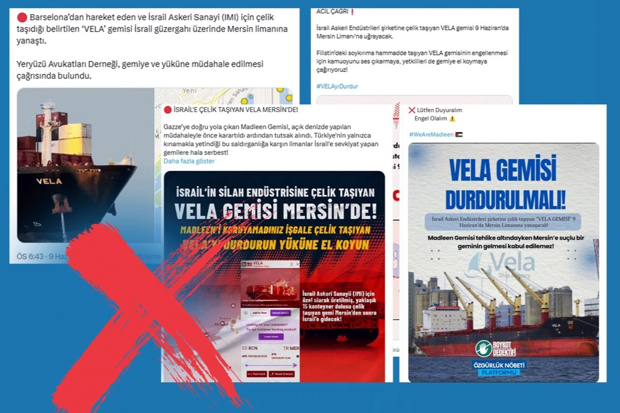 Mersin Limanı’ndan İsrail’e çelik iddiası yalanlandı