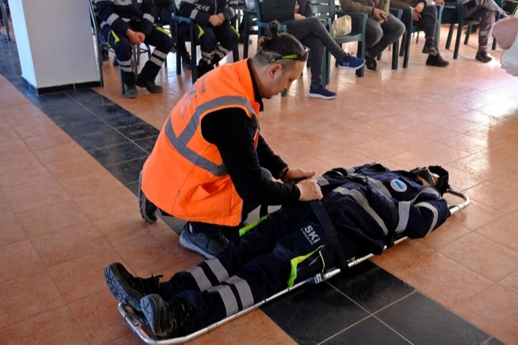 ESKİ&rsquo;de afet ve acil durum eğitimi