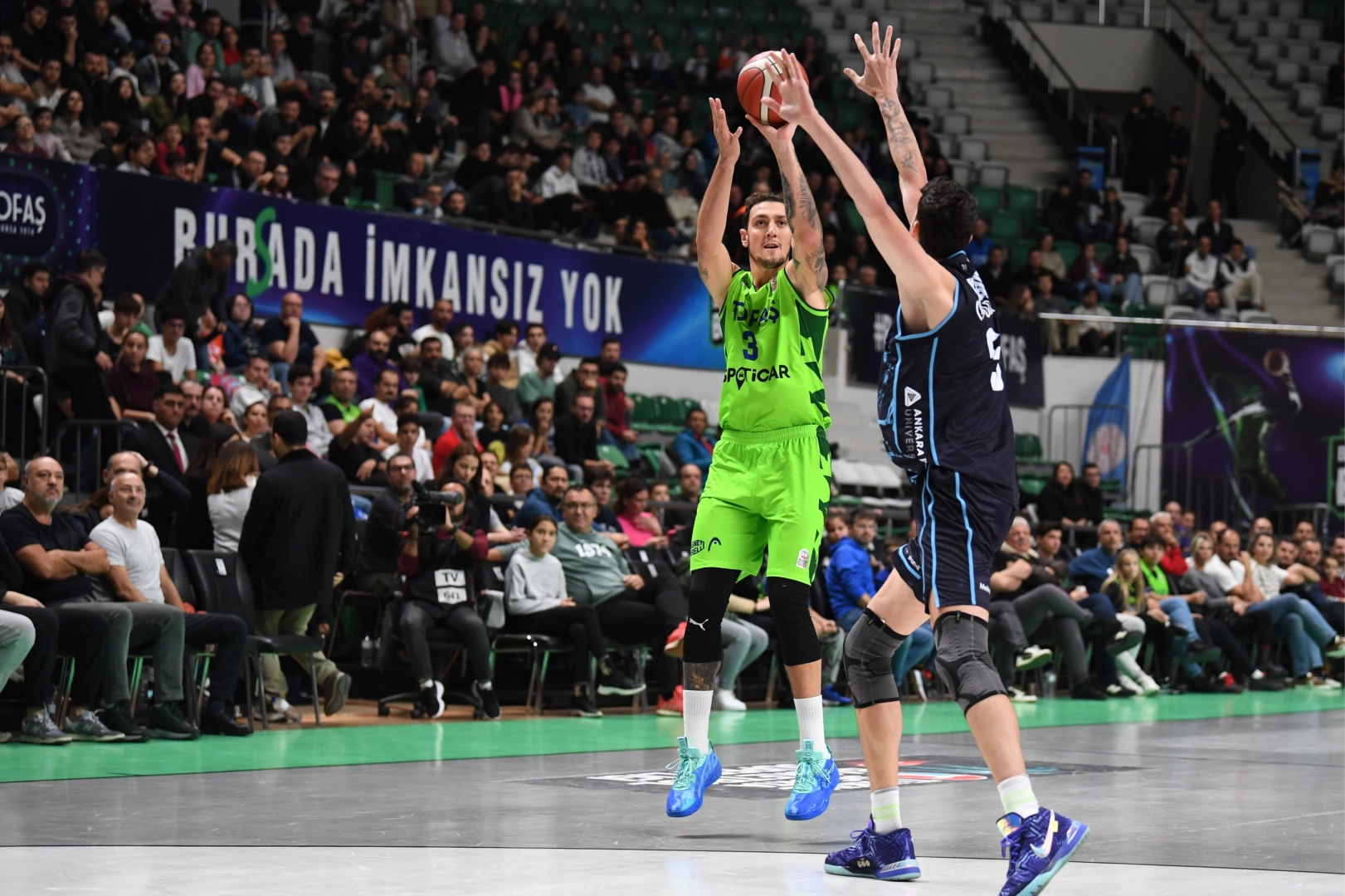 Tofaş potada T&uuml;rk Telekom'a konuk oluyor