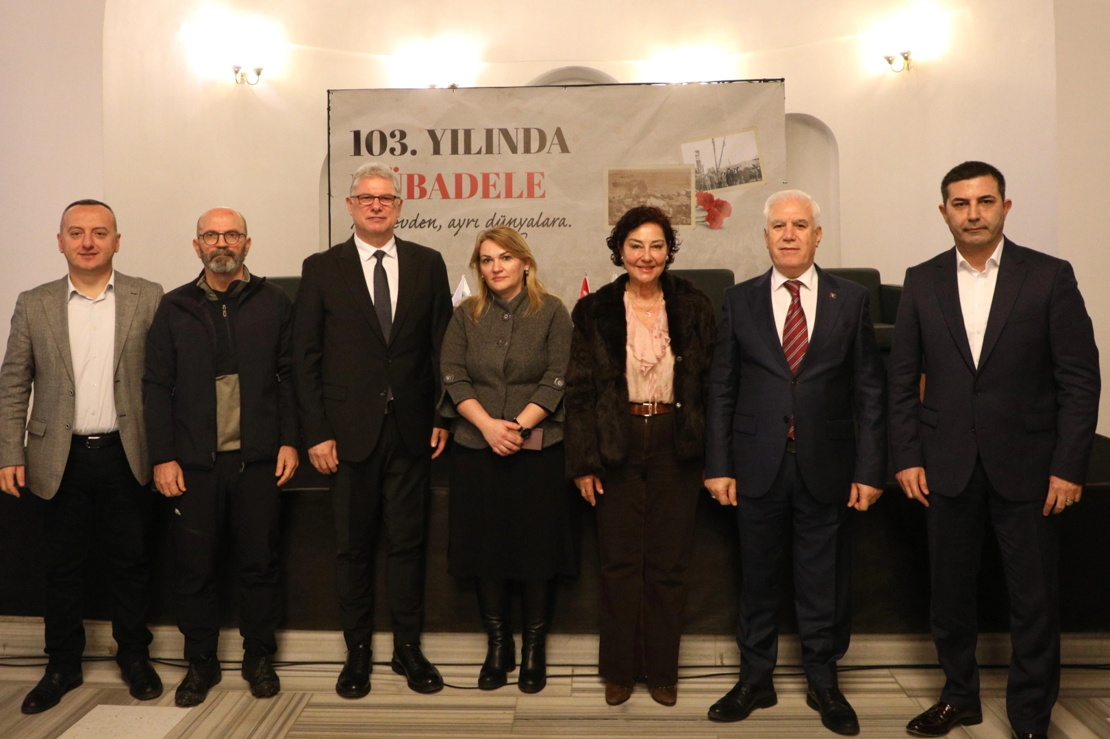 Mudanya, m&uuml;badele kentlerinin başkanlarını aynı masada buluşturdu