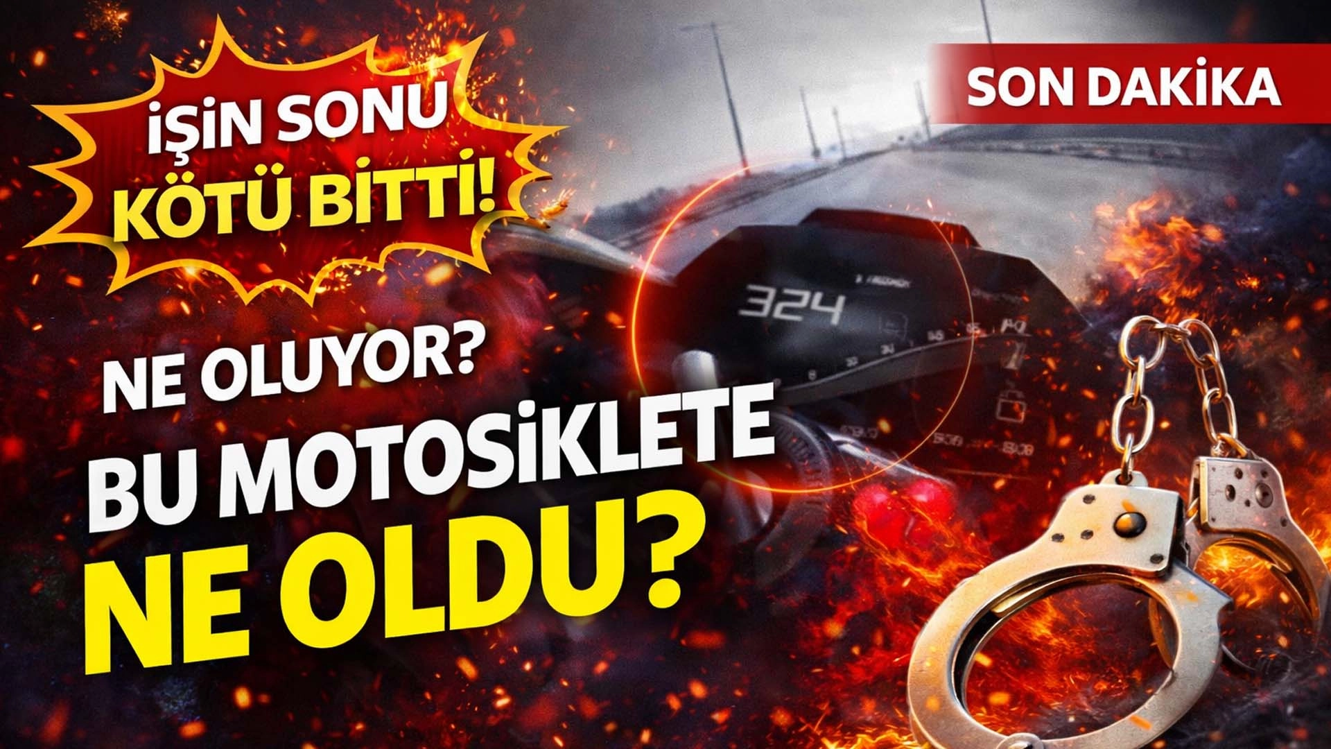 324 kilometre hıza gereği yapıldı!