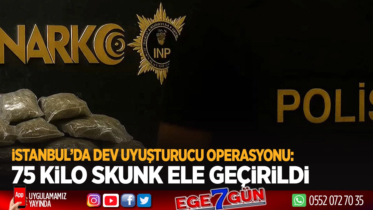 72 parça halinde 75 kilo uyuşturucu: 2 şüpheli yakalandı