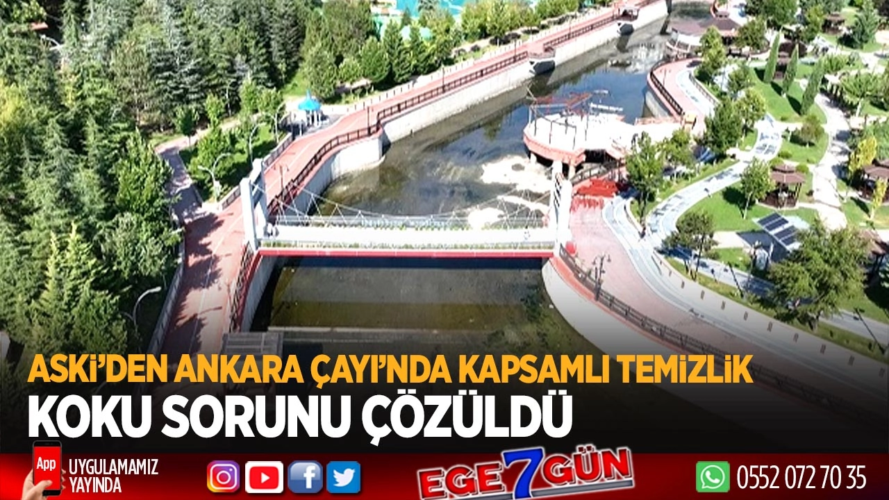 8 ayda 15 kamyon atık Ankara Çayı’ndan çıkarıldı