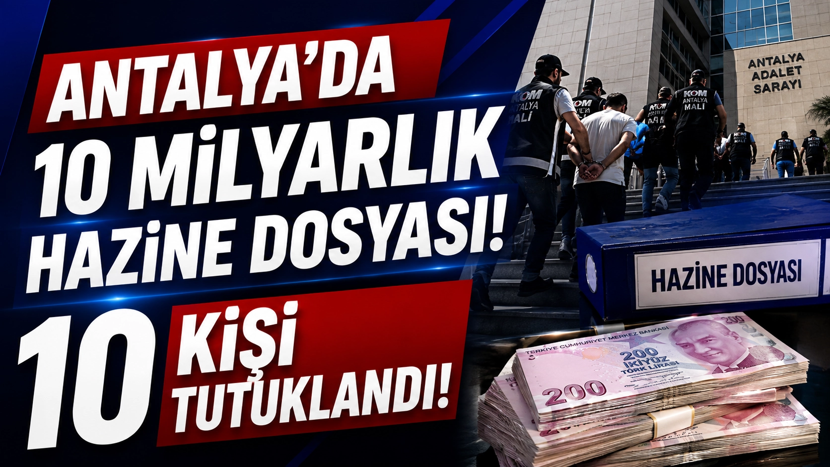 80 taşınmaz, 10 milyar TL ve b&uuml;y&uuml;k operasyon: 10 tutuklama
