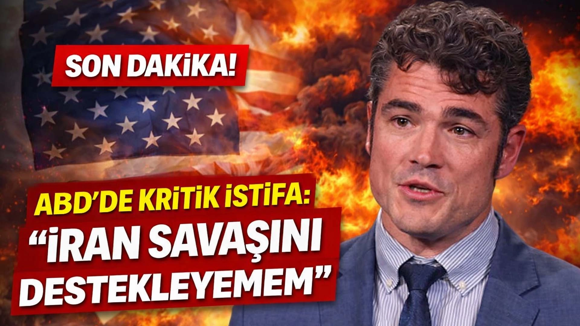 ABD&rsquo;de Kritik İstifa: &ldquo;İran Savaşını Destekleyemem&rdquo;