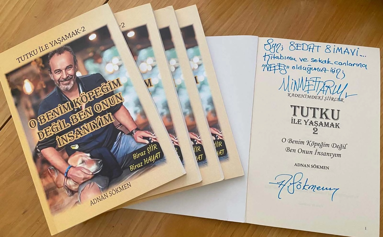 Adnan Sökmen'den Yeni Kitap: “O Benim Köpeğim Değil, Ben Onun İnsanıyım”