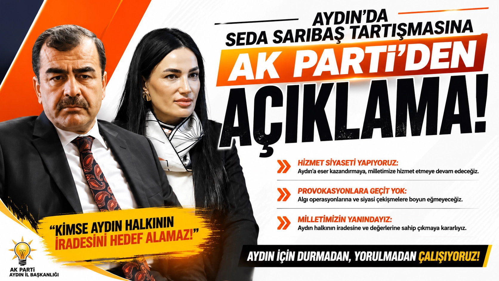Mehmet Erdem&rsquo;den Seda Sarıbaş&rsquo;a destek mesajı