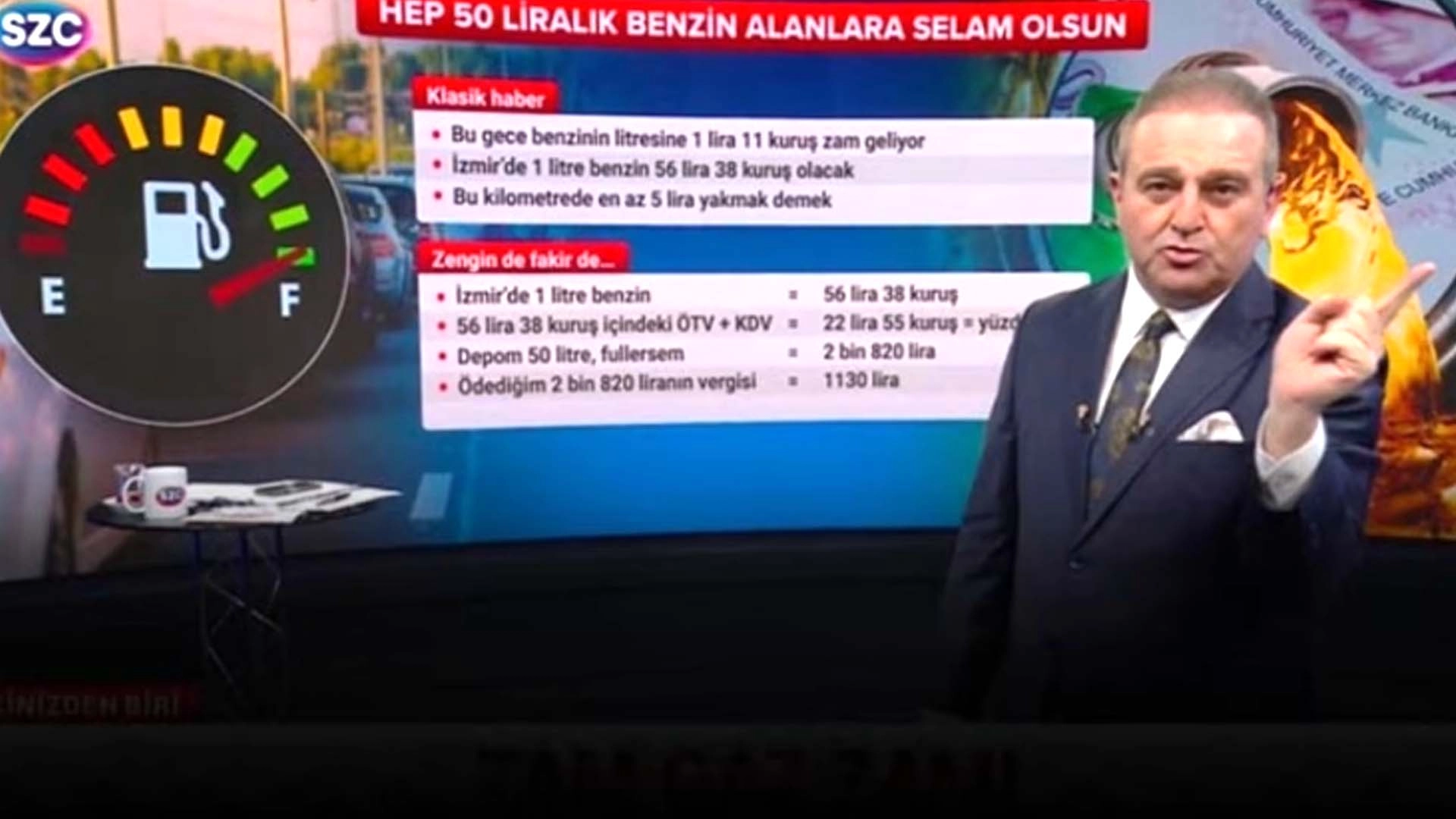 Akaryakıta Bir Zam Daha: &ldquo;50 Liralık Benzin Bile Artık Kurtarmıyor&rdquo;