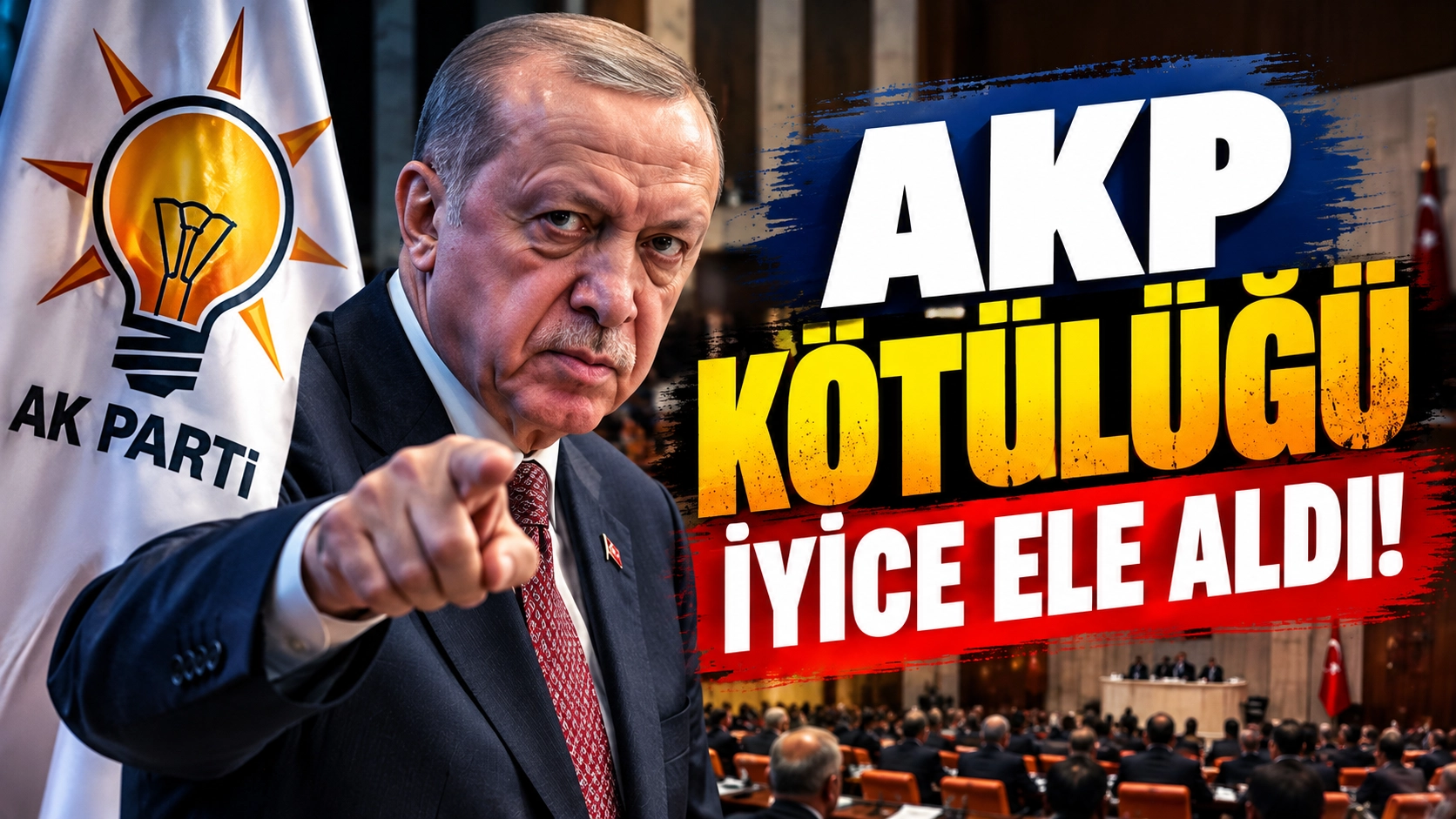 AKP k&ouml;t&uuml;l&uuml;ğ&uuml; iyice ele aldı! Eleştirilere tahamm&uuml;l kalmadı mı?