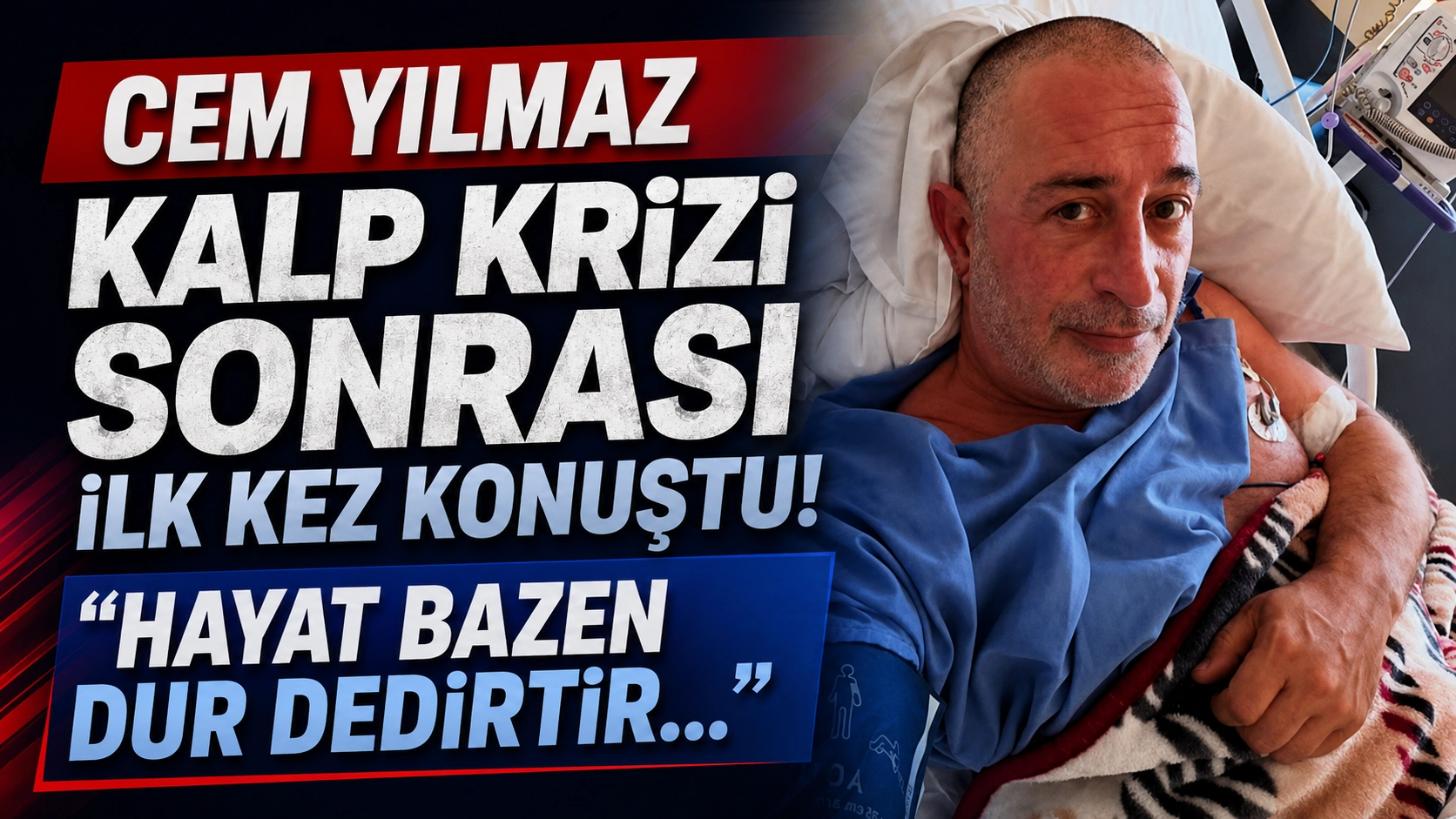 alp krizi ge&ccedil;iren Cem Yılmaz konuştu! Yaşadıklarını anlattı