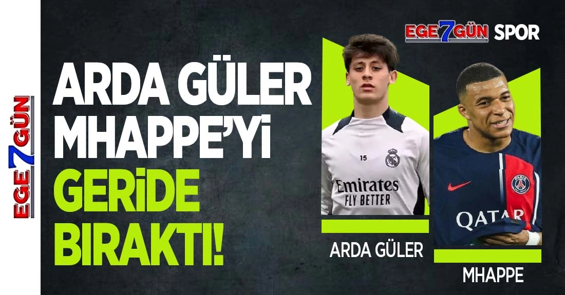 Arda Güler, Mbappe’yi Geride Bıraktı: Real Madrid’in Yeni Yüzü
