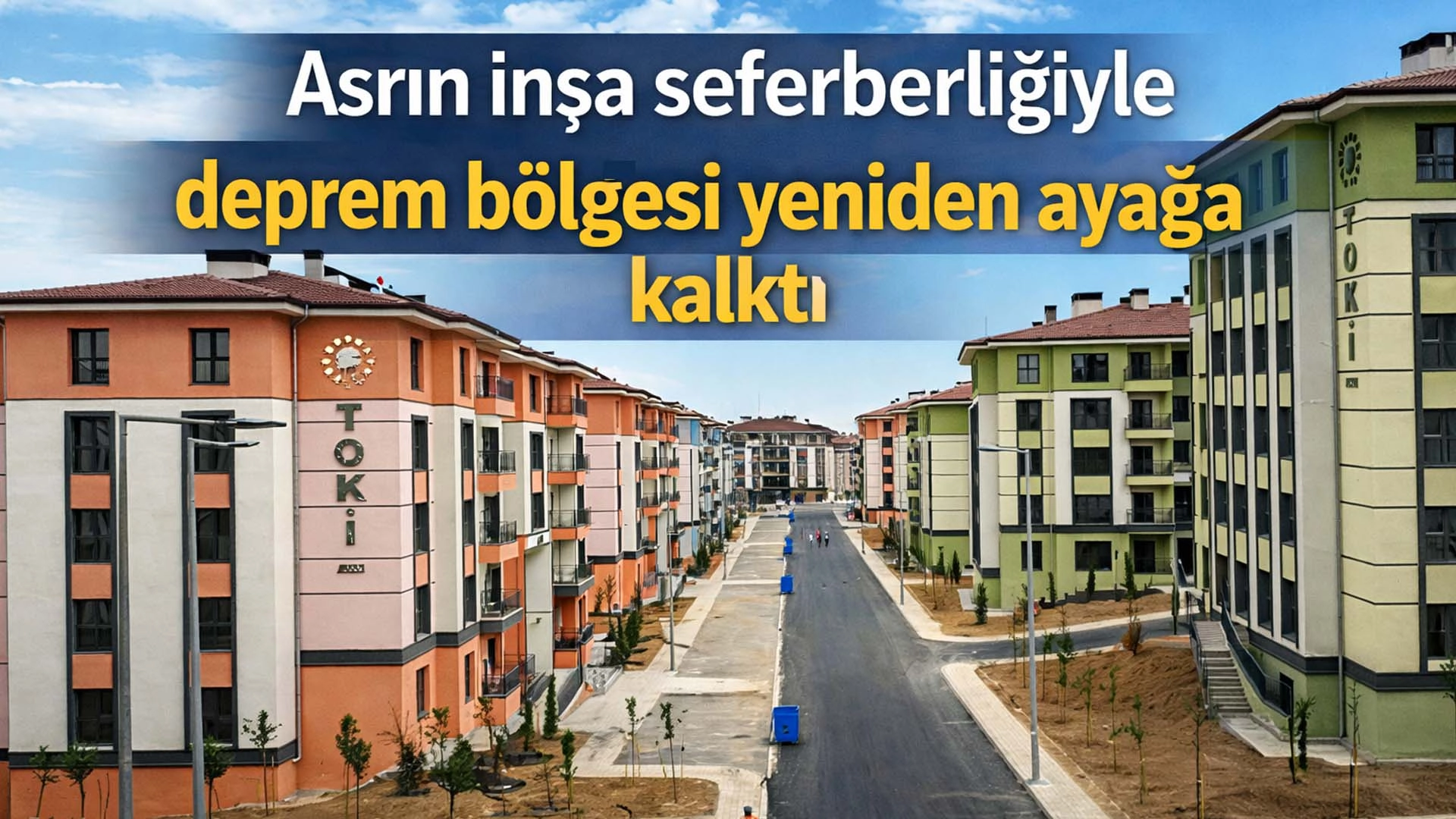 Asrın inşa seferberliğiyle deprem b&ouml;lgesi yeniden ayağa kalktı