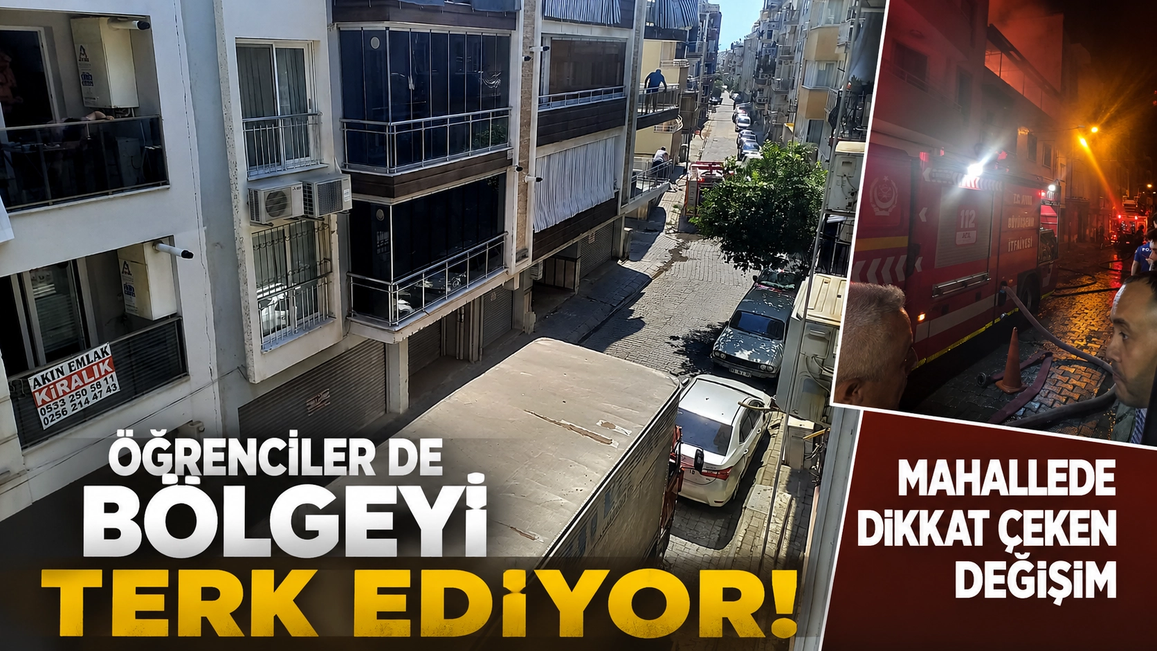 Aydın'ın en sorunlu sokağı boşalıyor! Herkes taşınmanın yolunu arıyor