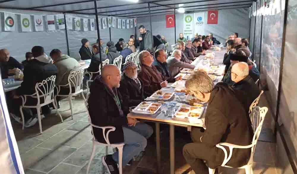 Aydın Halkı AGD İftar Sofrasında Tek Sofrada Buluştu