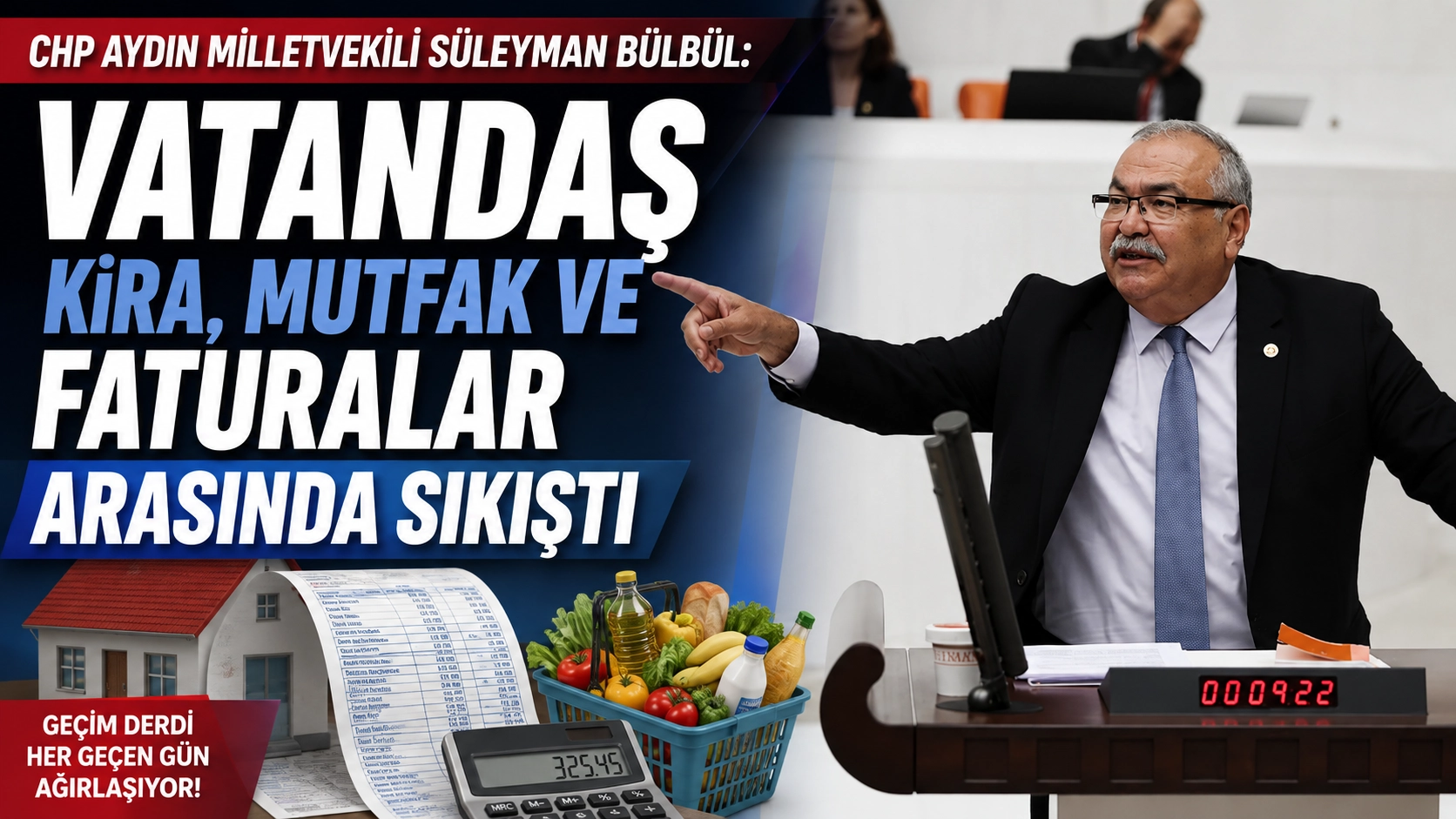 Aydın Milletvekili B&uuml;lb&uuml;l&rsquo;den dikkat &ccedil;eken ekonomi a&ccedil;ıklaması