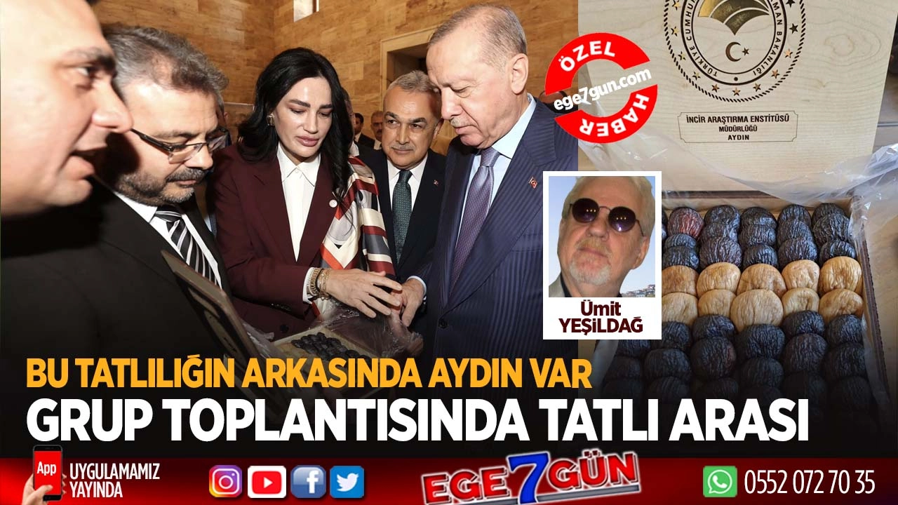 Aydın Milletvekillerinden Cumhurbaşkanı'na simgesel jest!