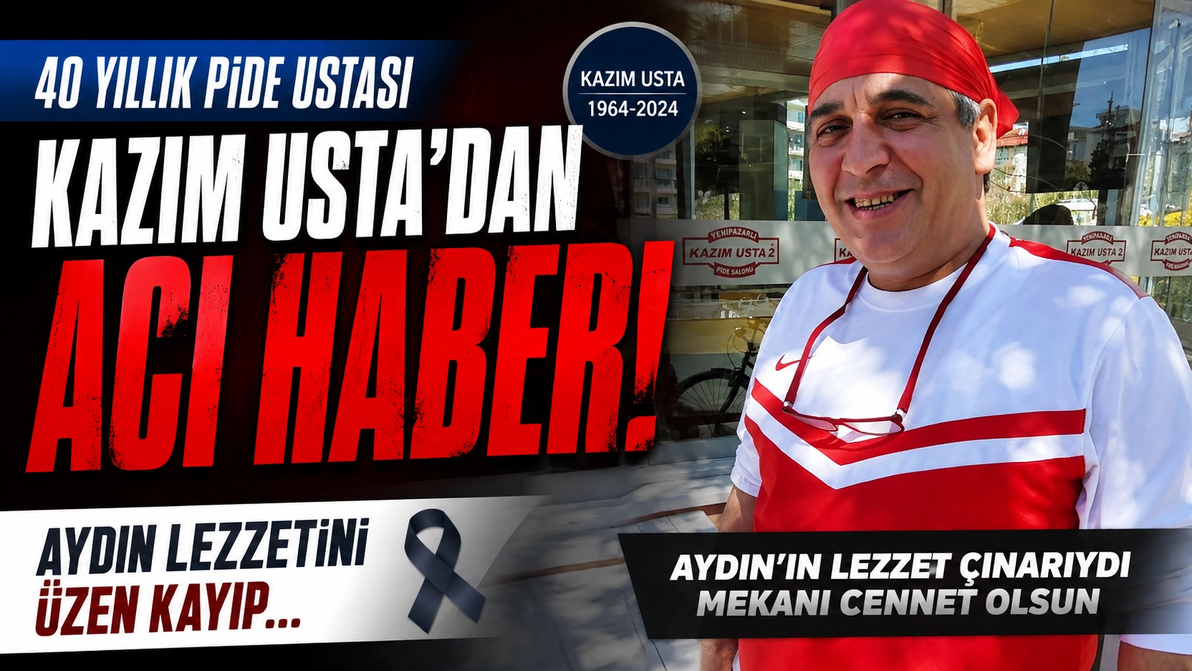 Aydın&rsquo;da acı kayıp! Yenipazarlı Kazım Usta hayatını kaybetti