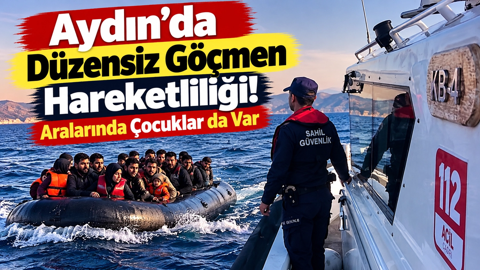 Aydın&rsquo;da D&uuml;zensiz G&ouml;&ccedil;men Hareketliliği! Aralarında &Ccedil;ocuklar da Var