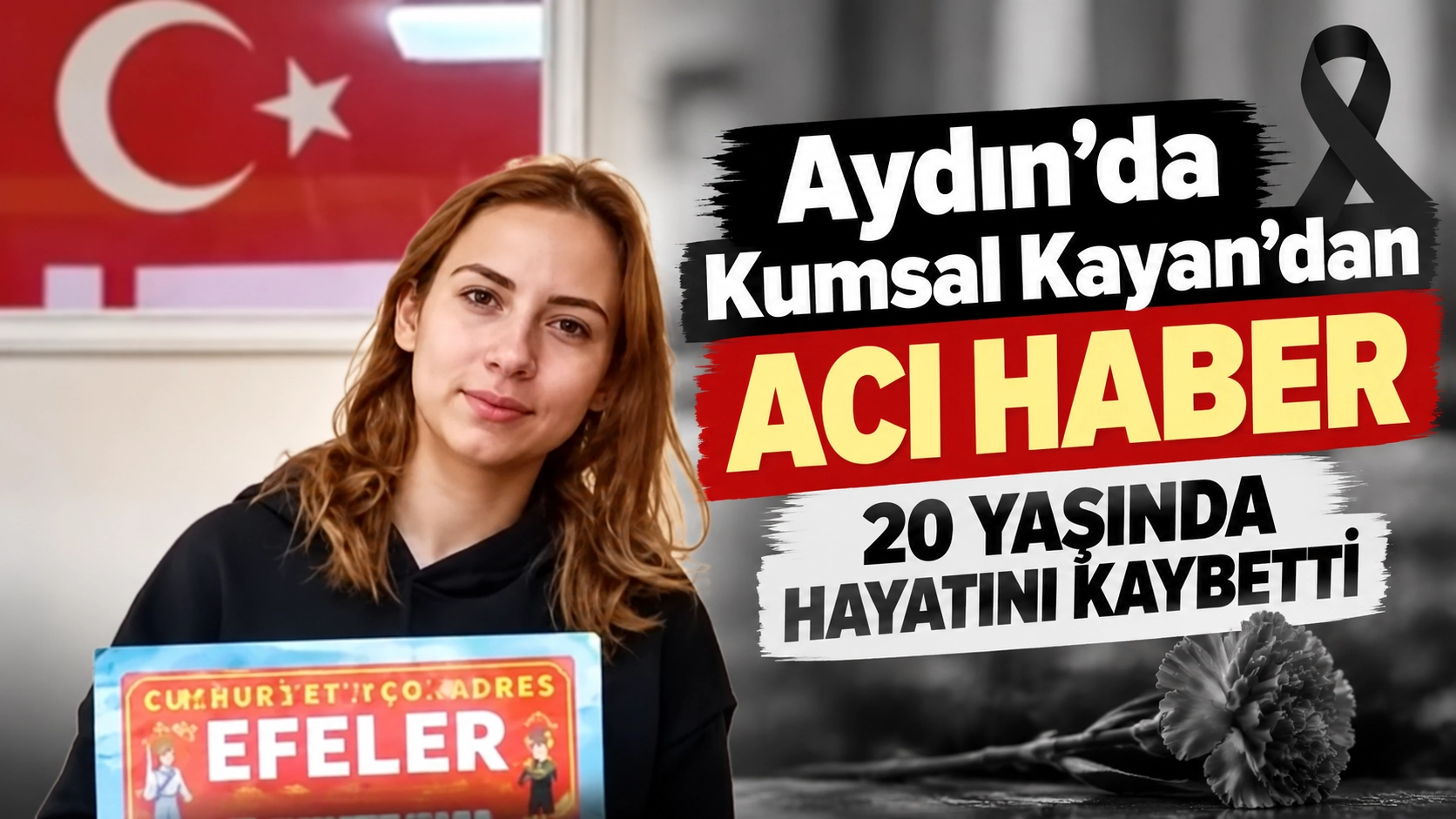 Aydın&rsquo;da Kumsal Kayan&rsquo;dan Acı Haber: 20 Yaşında Hayatını Kaybetti