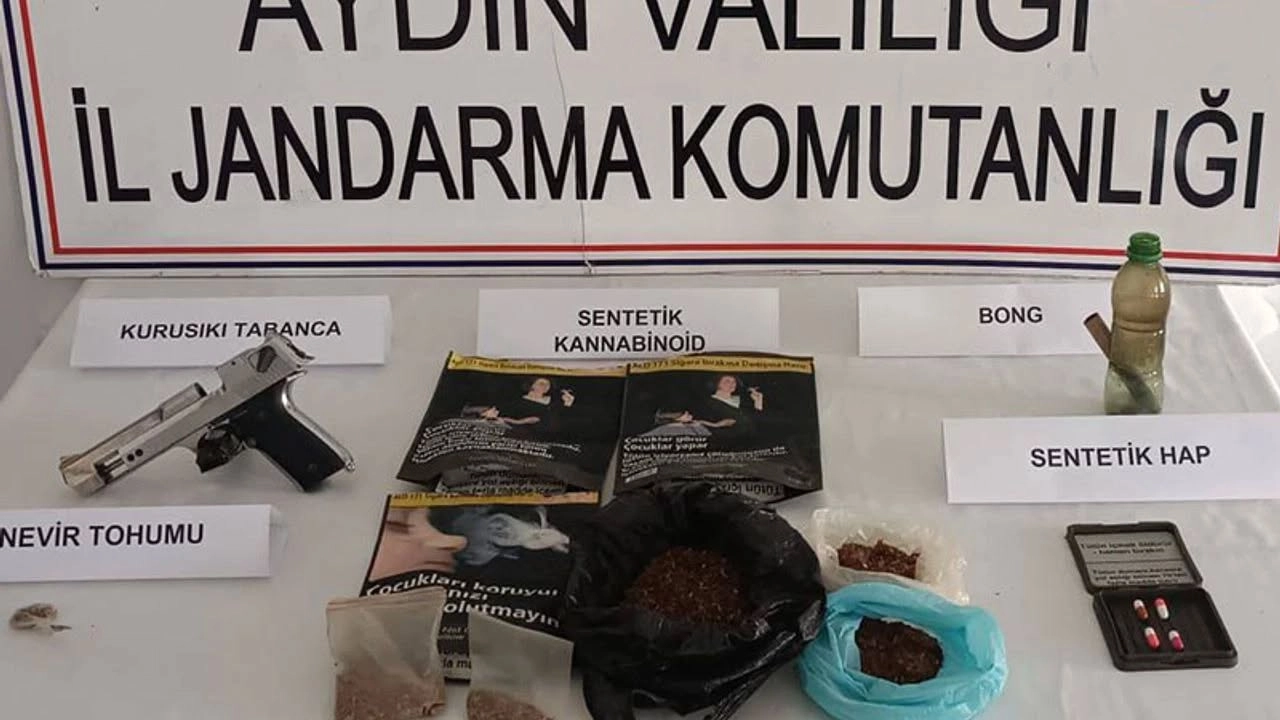 Aydın&rsquo;da uyuşturucu operasyonu: &Ccedil;ok sayıda madde ele ge&ccedil;irildi