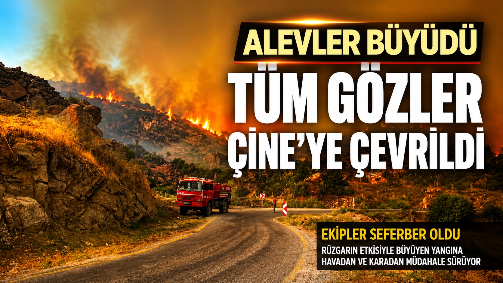Aydın'da zamanla yarış! Ekipler b&ouml;lgede