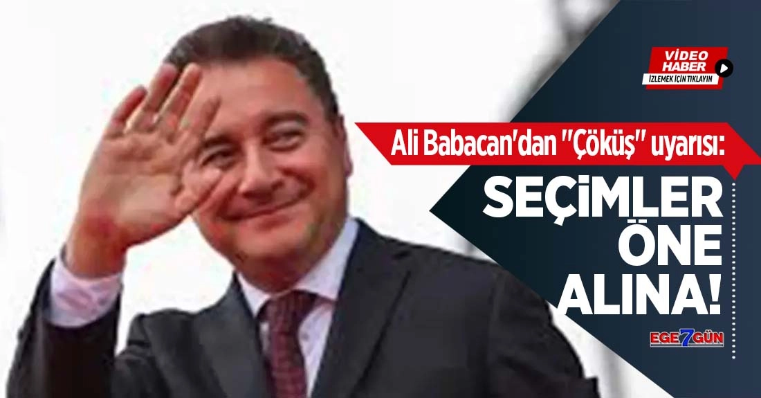 Babacan&rsquo;dan Kritik A&ccedil;ıklama: 200 Bin Kişi İşsiz Kaldı