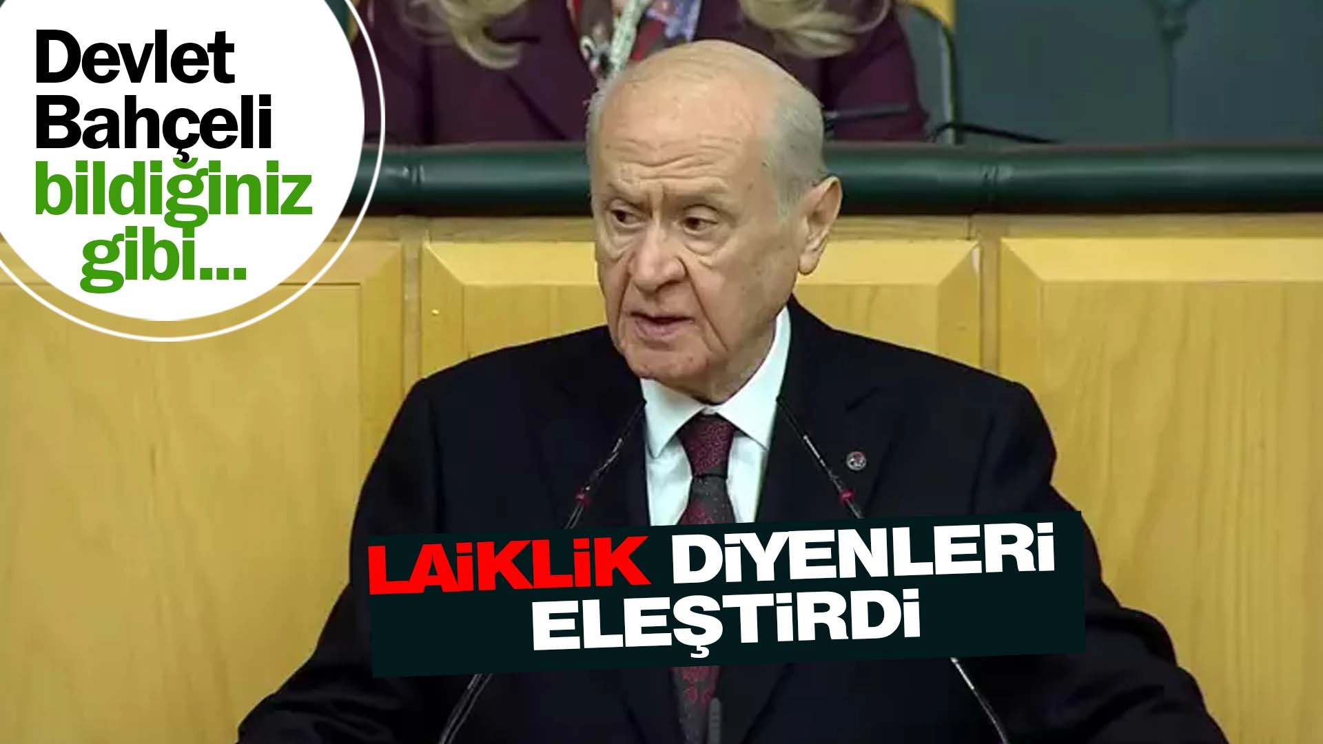 Bah&ccedil;eli&rsquo;den eleştirilere sert yanıt: &ldquo;Talibanlaşma yok&rdquo;