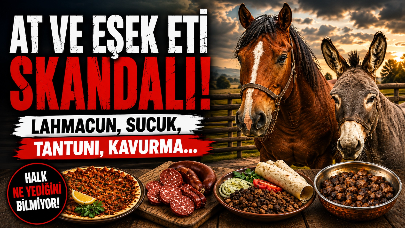 Bakanlığın listesi g&uuml;ncellendi: &Uuml;nl&uuml; sucuklarda at ve eşek eti tespit edildi