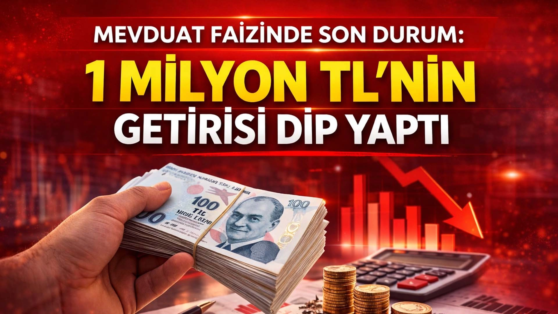 Bankalar Faizleri D&uuml;ş&uuml;rd&uuml;: En Y&uuml;ksek Oran Y&uuml;zde 39,50