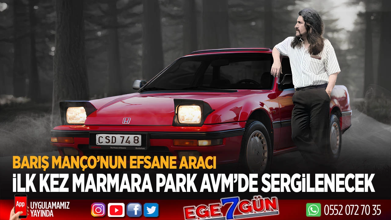 Barış Manço’nun kırmızı efsanesi Marmara Park’ta!