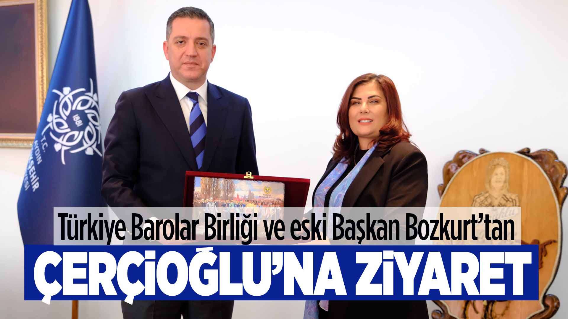 Barolar Birliği'nden Başkan Çerçioğlu'na nezaket ziyareti