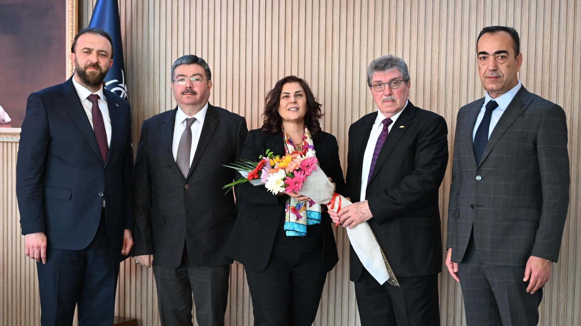 Başkan &Ccedil;er&ccedil;ioğlu'na Fırıncılar Odası'ndan ziyaret!