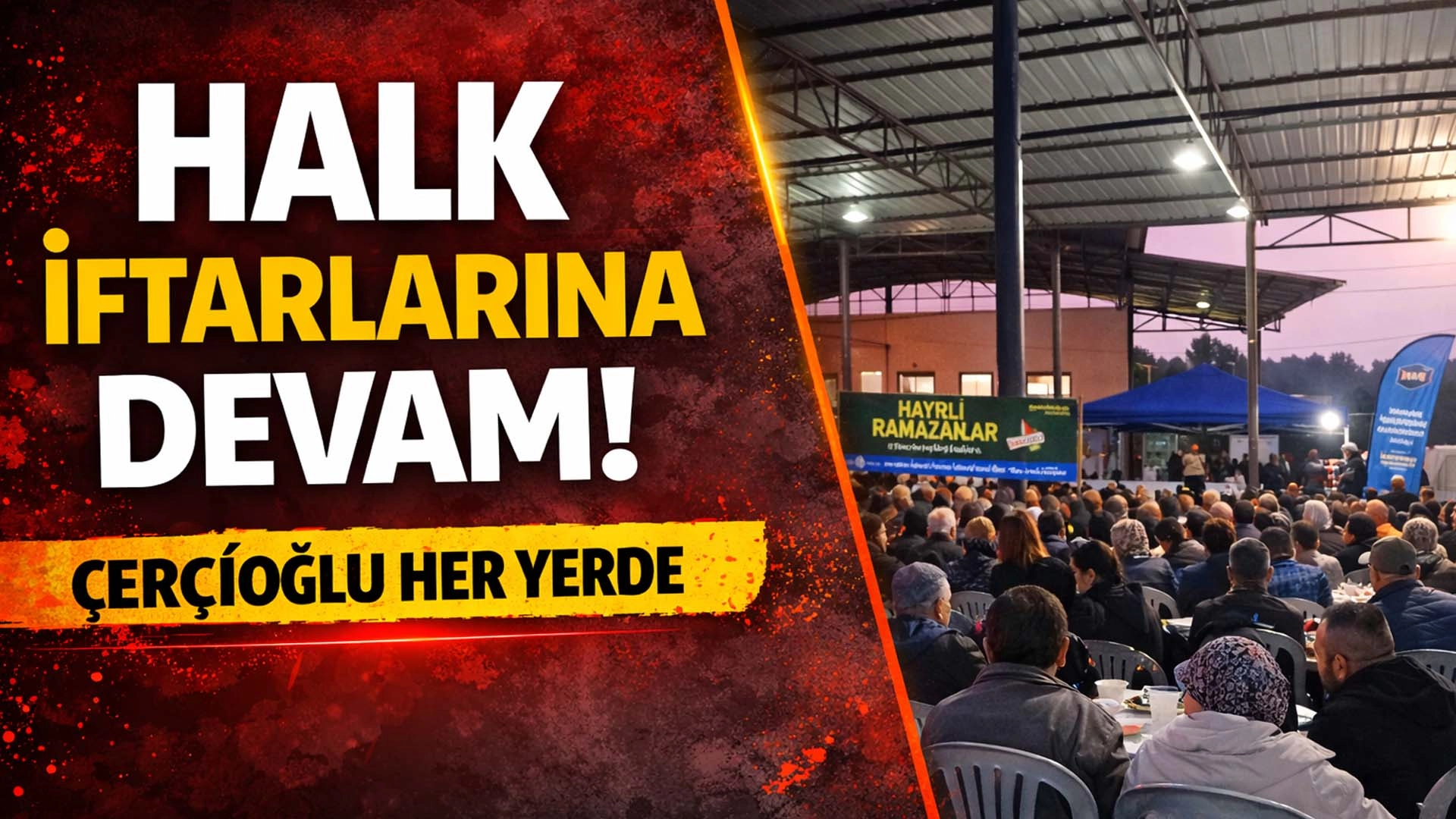 Başkan &Ccedil;er&ccedil;ioğlu&rsquo;ndan Aydın&rsquo;ın D&ouml;rt Bir Yanında İftar Sofrası