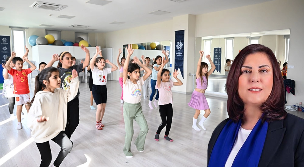 BAŞKAN ÇERÇİOĞLU’NDAN ÇOCUKLARA ÜCRETSİZ JİMNASTİK EĞİTİMİ