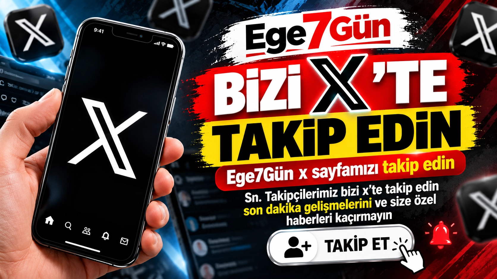BİZİ X'TE TAKİP EDİN!
