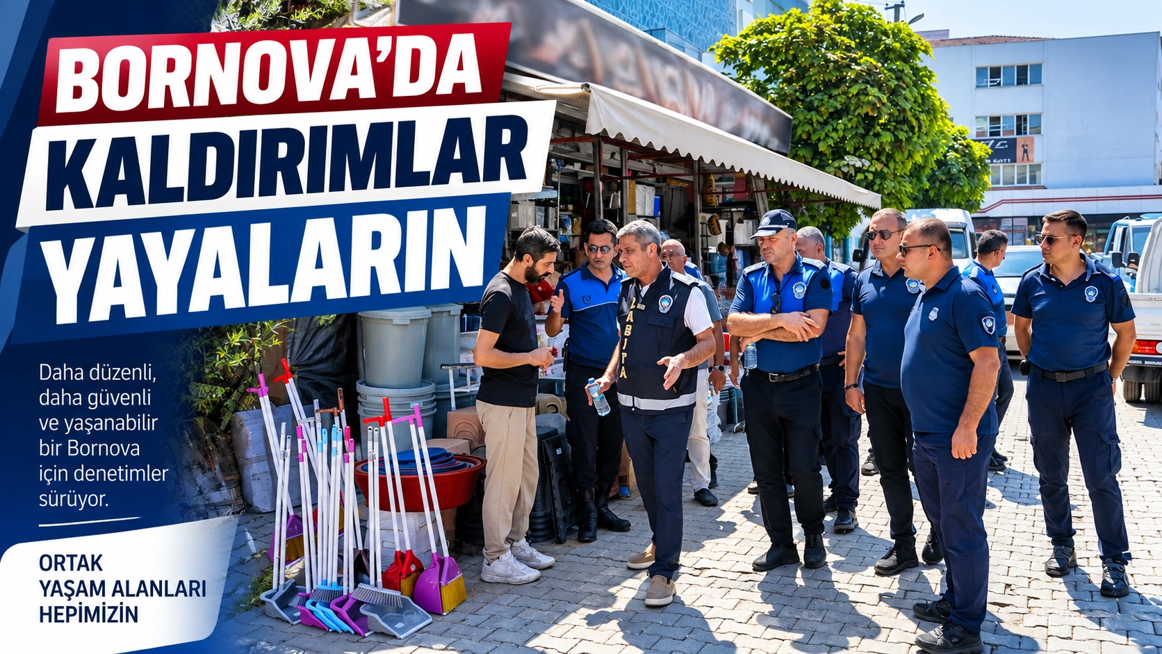 Bornova&rsquo;da kaldırımlar i&ccedil;in harekete ge&ccedil;ildi! İşte yeni uygulama