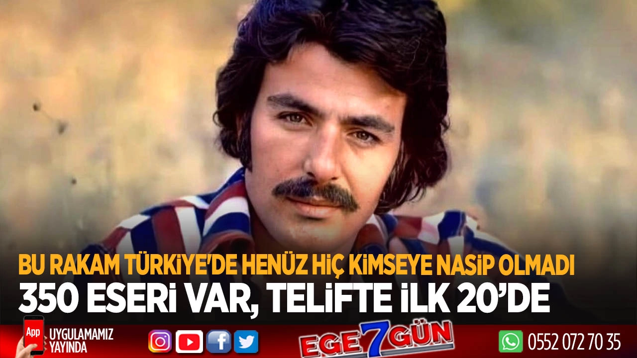Bu rakam Türkiye’de henüz hiç kimseye nasip olmadı!