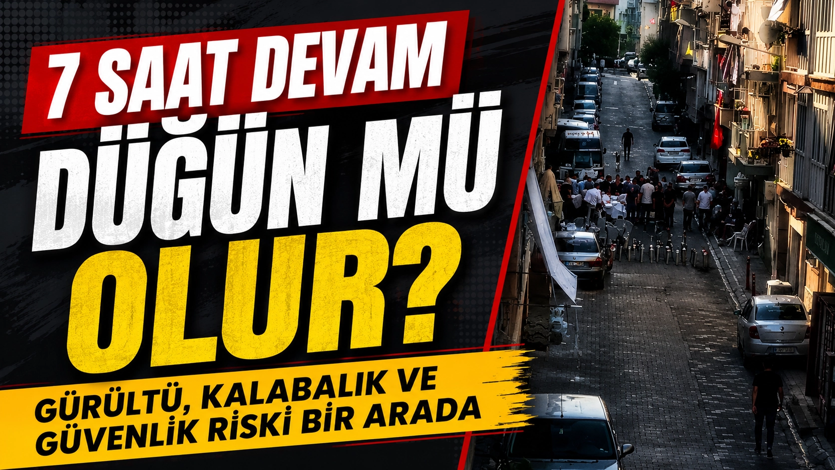 Bu sokak d&uuml;ğ&uuml;nleri bitmezse, Aydın'da asayiş bitmez!..