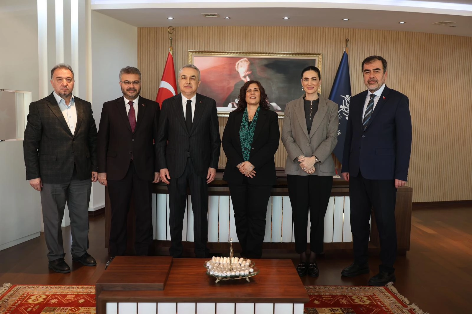 &Ccedil;er&ccedil;ioğlu ve AK Parti Heyeti AYBAN Projesini G&ouml;r&uuml;şt&uuml;