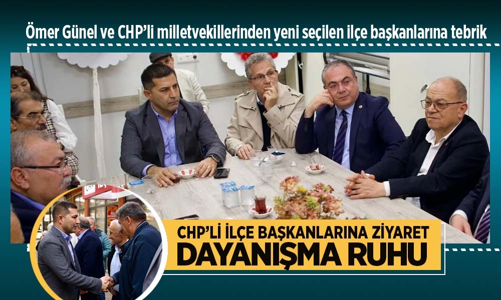 CHP Heyetinden Nazilli ve Sultanhisar’a Ziyaret
