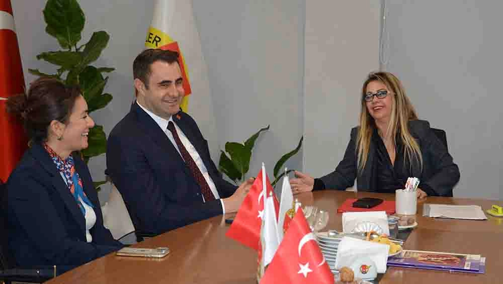 CHP İzmir İl Başkanı G&uuml;&ccedil;&rsquo;ten İGC&rsquo;ye ziyaret