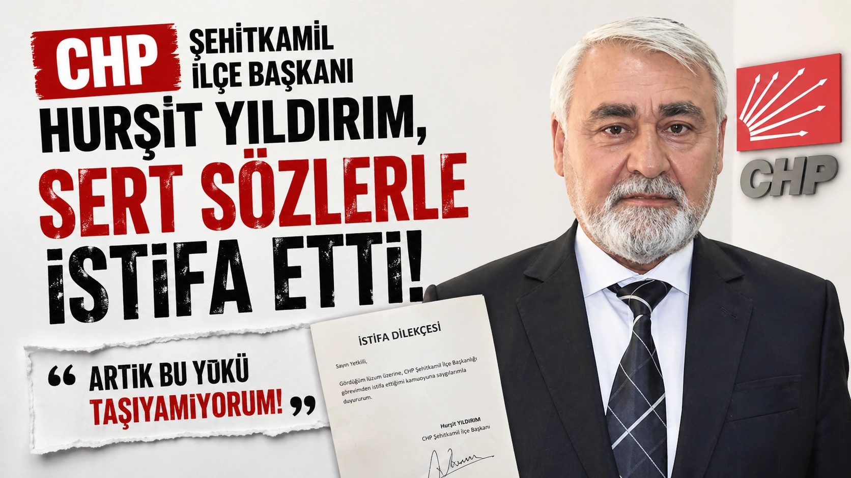 CHP'de istifa depremi: İl&ccedil;e Başkanı g&ouml;revi bıraktı!