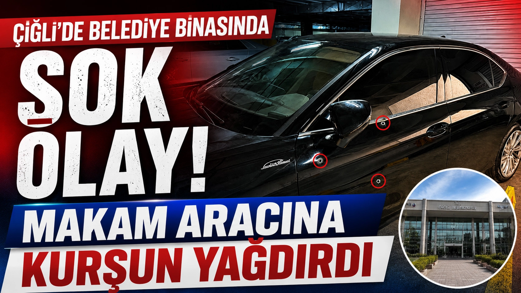&Ccedil;iğli Belediyesi&rsquo;nde silah sesleri: 21 yaşındaki ş&uuml;pheli g&ouml;zaltında