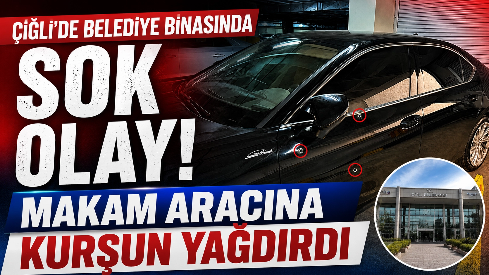 &Ccedil;iğli Belediyesi&rsquo;nde silah sesleri: 21 yaşındaki ş&uuml;pheli g&ouml;zaltında