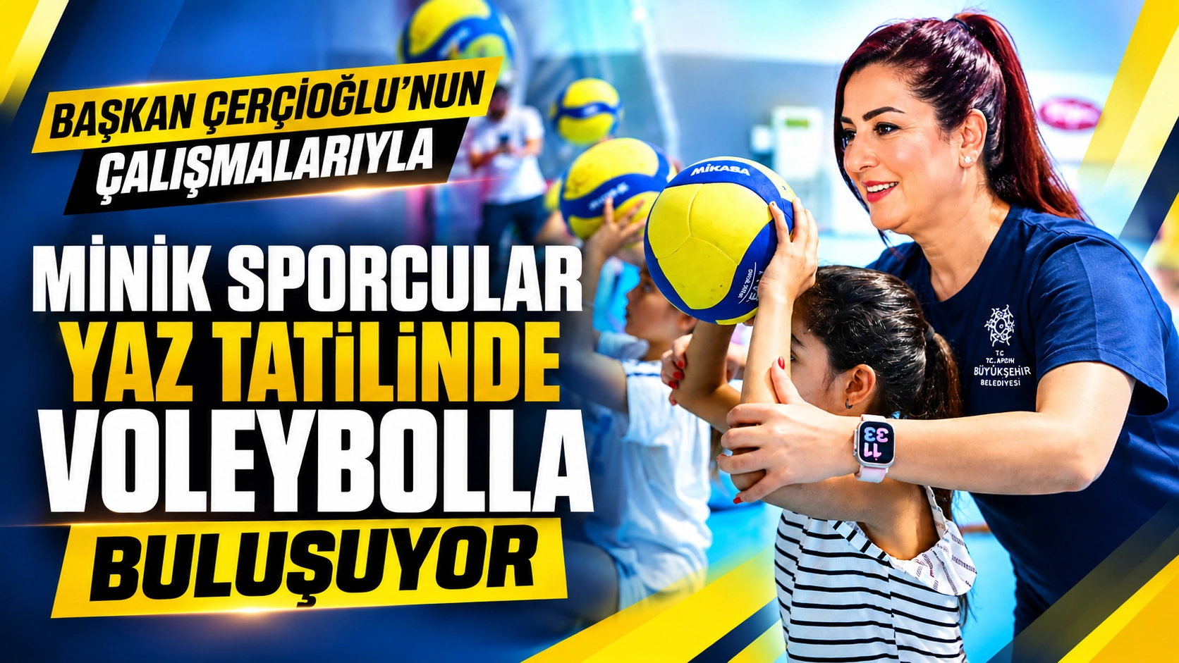 &Ccedil;ocuklar bu kursta sadece spor yapmıyor! İlgi her ge&ccedil;en g&uuml;n artıyor